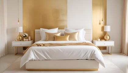 Photo interior modern design room 3d illustration