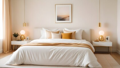 Photo interior modern design room 3d illustration