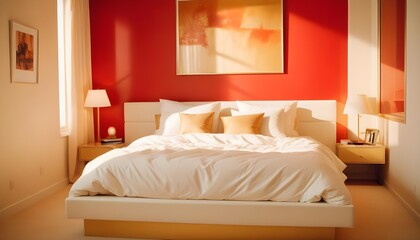 Photo interior modern design room 3d illustration