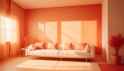 Photo interior modern design room 3d illustration