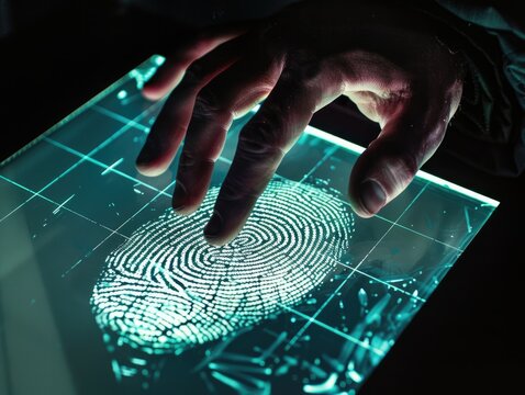Minimal Biometric Fingerprint for Data Recording and Processing