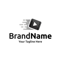 Set of Podcast or Radio Logo design using Microphone icon