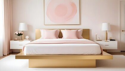 Photo interior modern design room 3d illustration