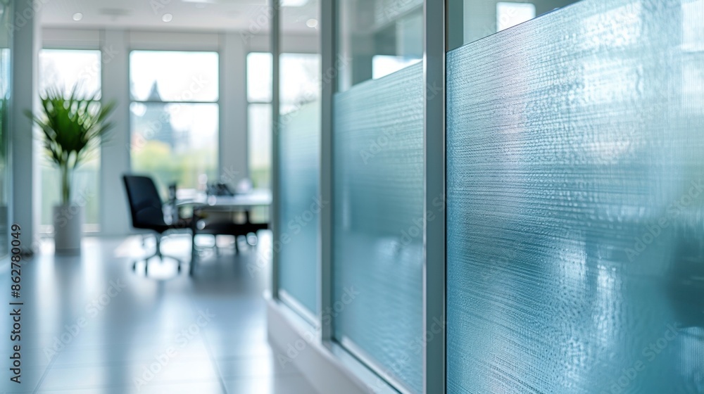 Poster minimalist privacy screen with a clean design, set against a simple backdrop, ideal for maintaining 