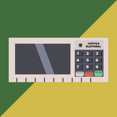 Urna eletrônica brasileira, eleições brasil voto democrático