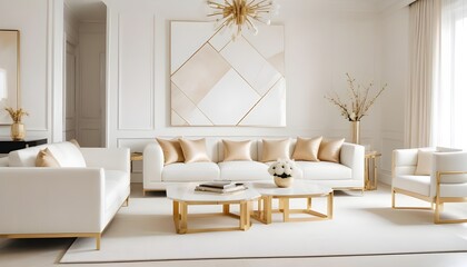 Photo interior modern design room 3d illustration