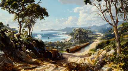 pipe and civil company working on the central coast Australia