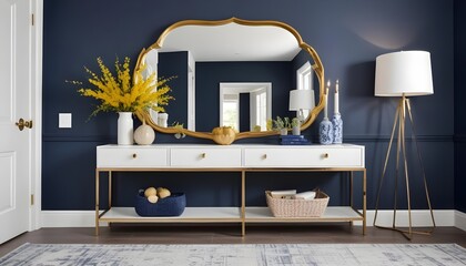 Photo interior modern design room 3d illustration