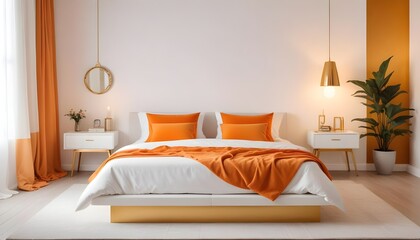 Photo interior modern design room 3d illustration