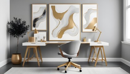 Photo interior modern design room 3d illustration
