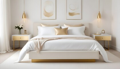 Photo interior modern design room 3d illustration