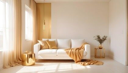 Photo interior modern design room 3d illustration