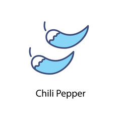 Chili Pepper vector icon