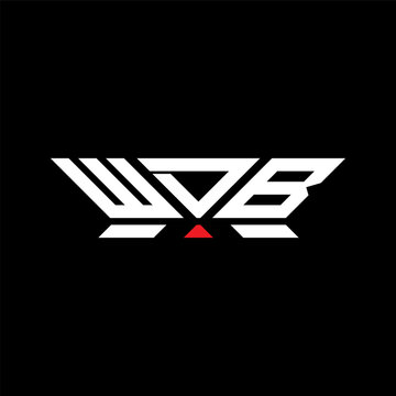 WDB letter logo vector design, WDB simple and modern logo. WDB luxurious alphabet design