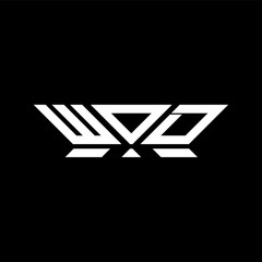 WOD letter logo vector design, WOD simple and modern logo. WOD luxurious alphabet design