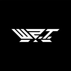 WZT letter logo vector design, WZT simple and modern logo. WZT luxurious alphabet design