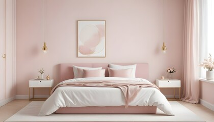 Photo interior modern design room 3d illustration