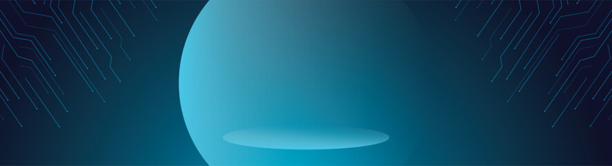 Banner technology design. eletronics digital, tech future background. Vector illustration