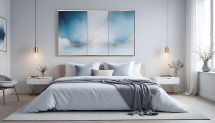 Photo interior modern design room 3d illustration