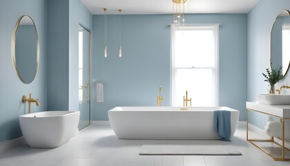 Photo interior modern design room 3d illustration