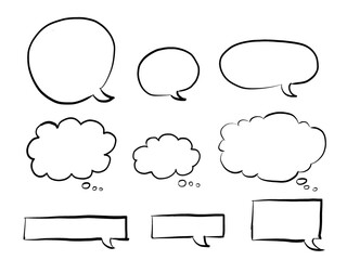 Cartoon SpeechBubble Illustration