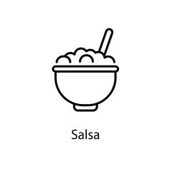 Salsa vector icon