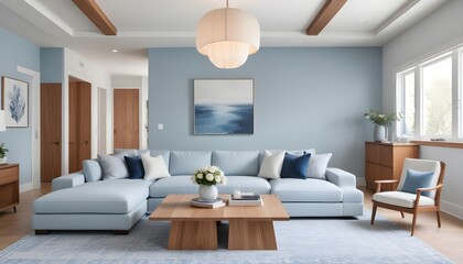 Photo interior modern design room 3d illustration