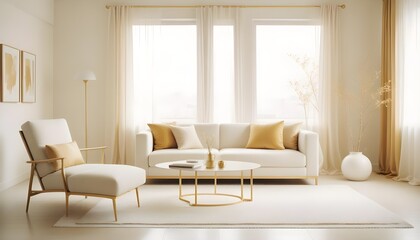 Photo interior modern design room 3d illustration