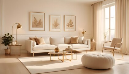 Photo interior modern design room 3d illustration