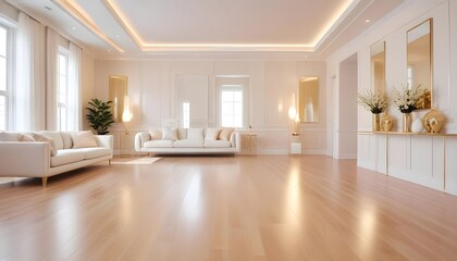 Photo interior modern design room 3d illustration