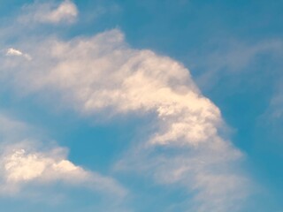 blue sky with clouds
