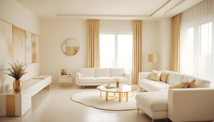Photo interior modern design room 3d illustration
