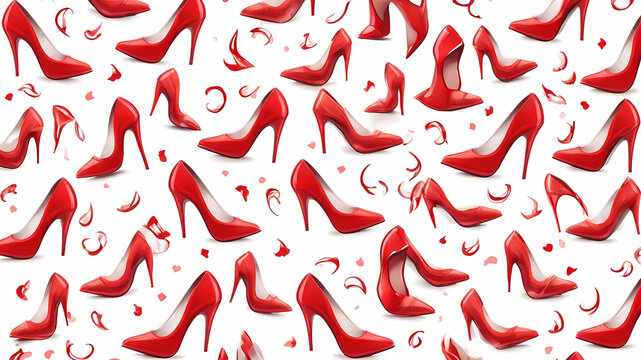 high heels inspired in a hymenopus coronatus