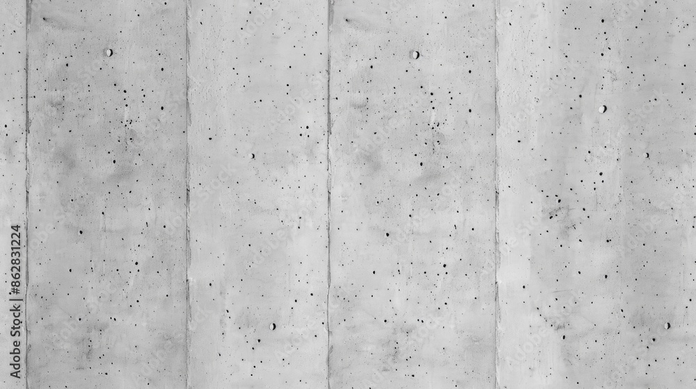 Poster a close up of a gray concrete wall with vertical lines running down it, seamless pattern