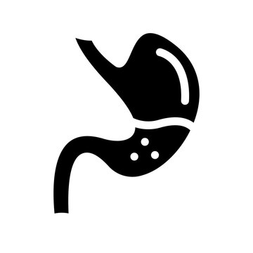 recommend clip art: Stomach icon medical symbol. 