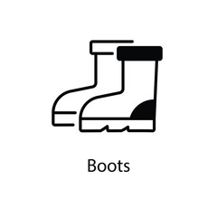 Boots vector icon