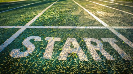 Obraz premium The start of race