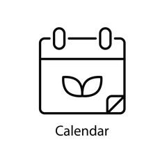 Calendar vector icon 