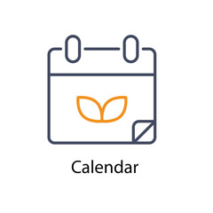 Calendar vector icon 