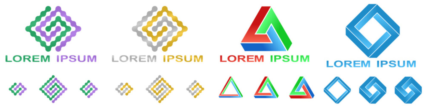 Concept logo design collection