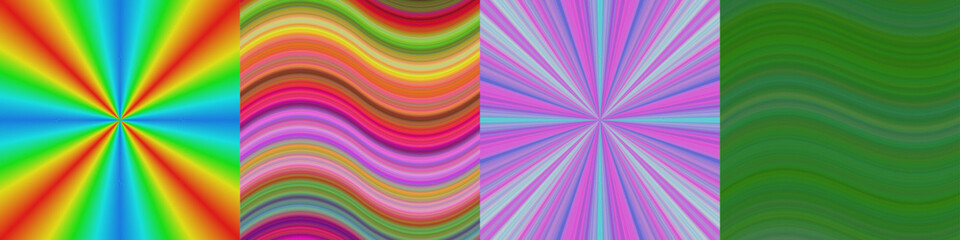 Colorful abstract background collection