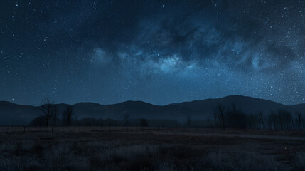 Obraz premium time lapse of clouds over the mountains