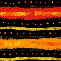 Abstract african tribal ethnic pattern background inspired by traditional art and culture