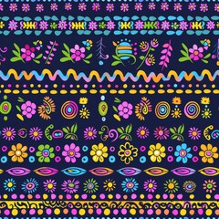 African tribal ethnic abstract pattern background inspired by traditional african art