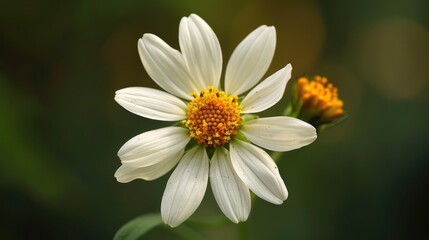 Bidens alba A stunning white wildflower vital for butterflies bees and insects