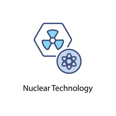 Nuclear Technology vector icon
