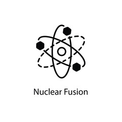 Nuclear Fusion vector icon