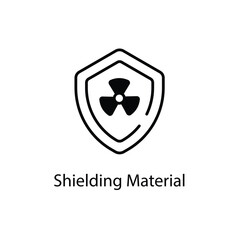 Shielding Material vector icon