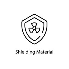 Shielding Material vector icon