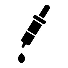 Eye Drops Glyph Icon